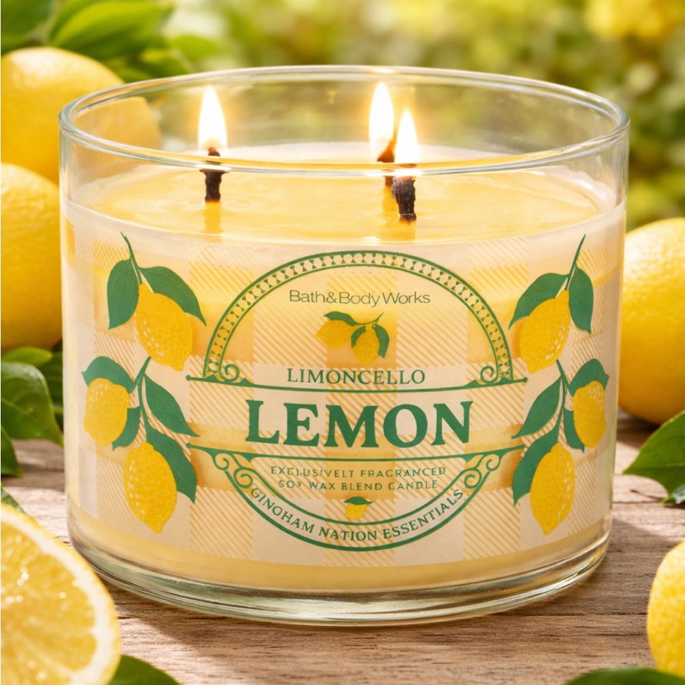 Bath & Body Works Lemon Limoncello Candle